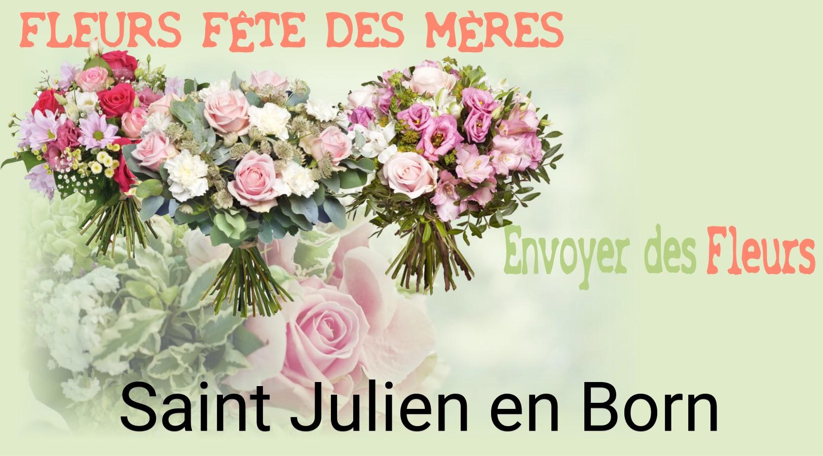 Bouquet de Fête des Mères livré à Saint-Julien-en-Born